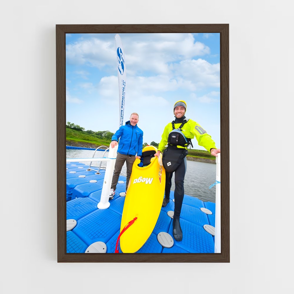 Poster Surf et Rivières – affiche Canoë-kayak (vue 5)